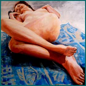 nude artwork by peter reeds