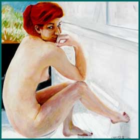 nude artwork by peter reeds